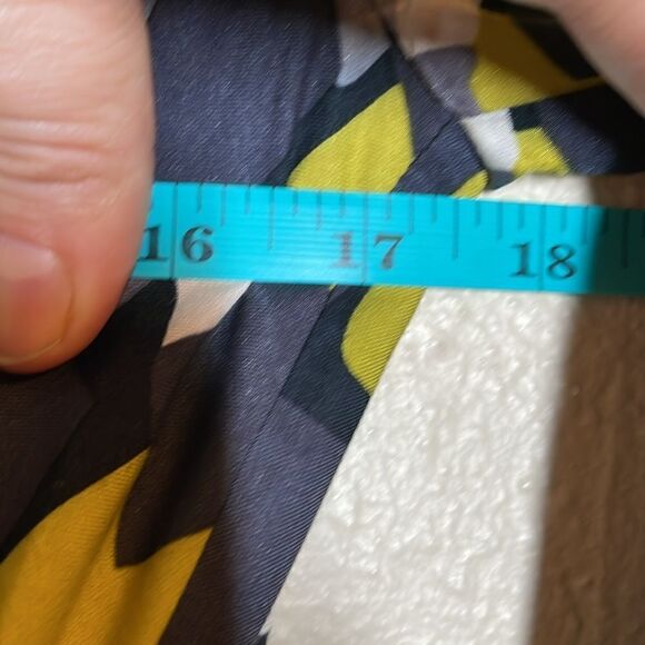 BODEN Women's Geometric Dot Wrap Viscose Silk Dress Size US 4R - Picture 14 of 15